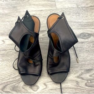 Aquazzura Sexy Thing Open Toe Bootie